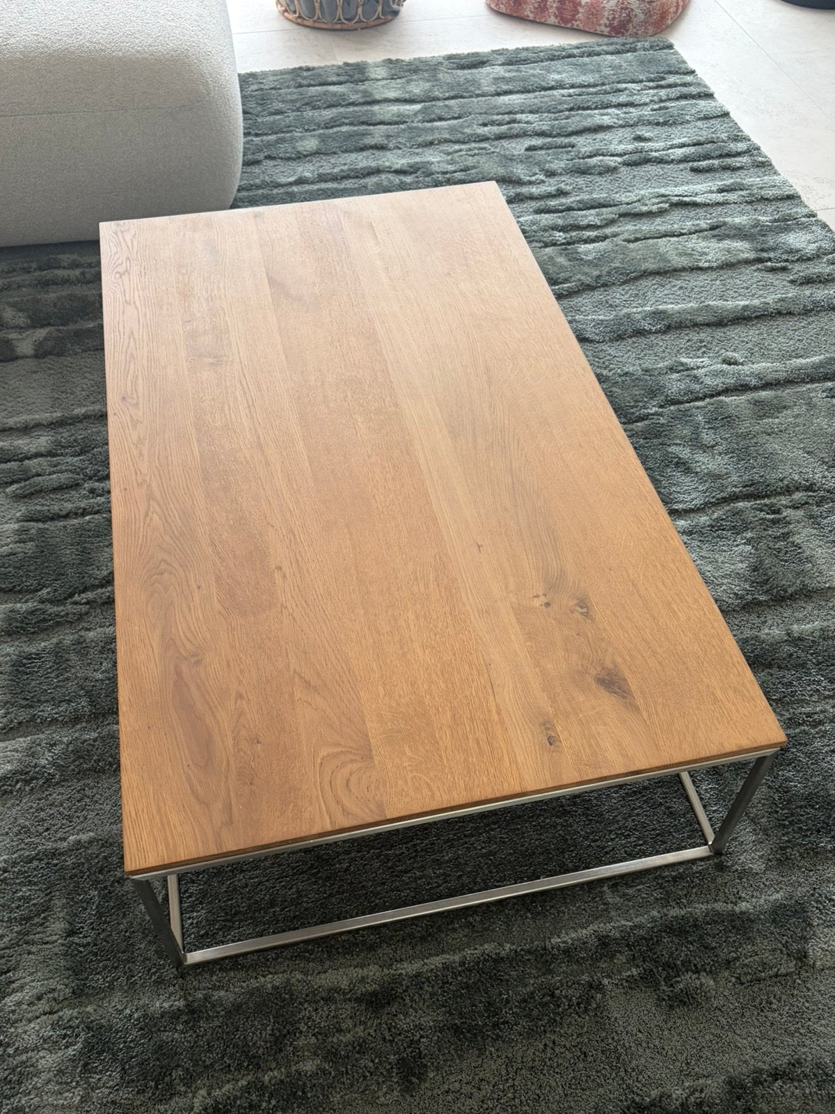 Salontafel Ethnicraft, Ophalen, Gebruikt, 100 tot 150 cm, 50 tot 100 cm