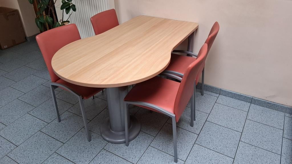 Keukentafel en 4 stoelen, Huis en Inrichting, Tafels | Eettafels, Ophalen