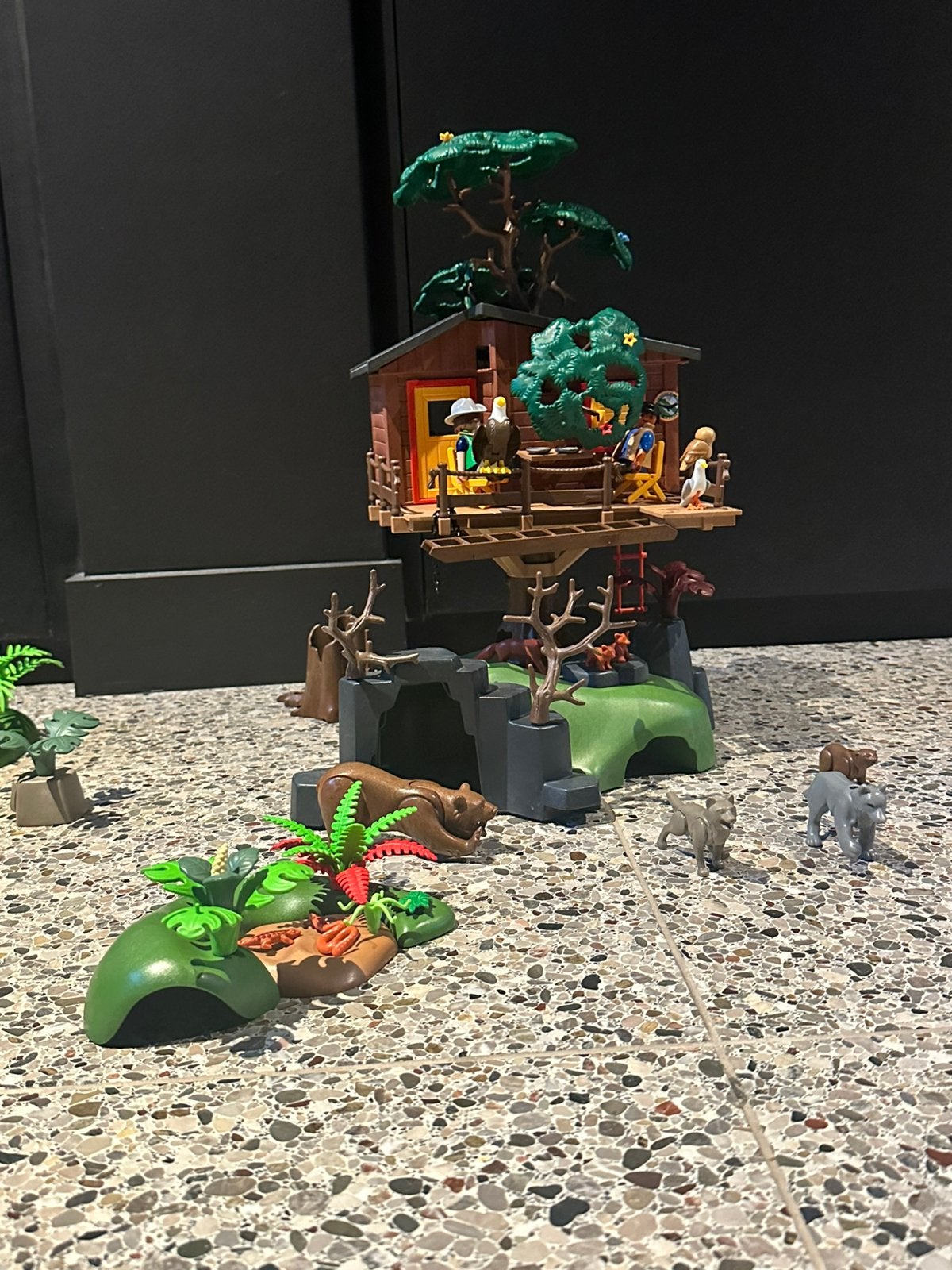 Playmobilset “Boomhut”, Kinderen en Baby's, Ophalen, Zo goed als nieuw, Wild life, Complete set