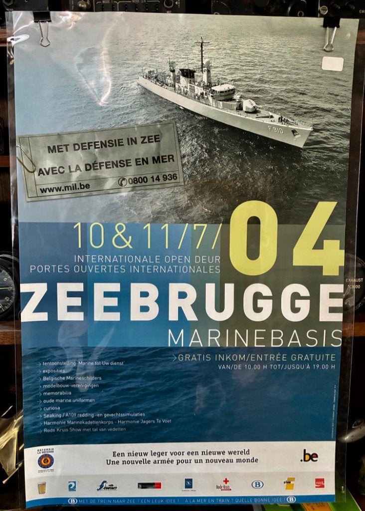Internationale Opendeur Marinebasis Zeebrugge 2004., Verzamelen, Ophalen of Verzenden, Gebruikt