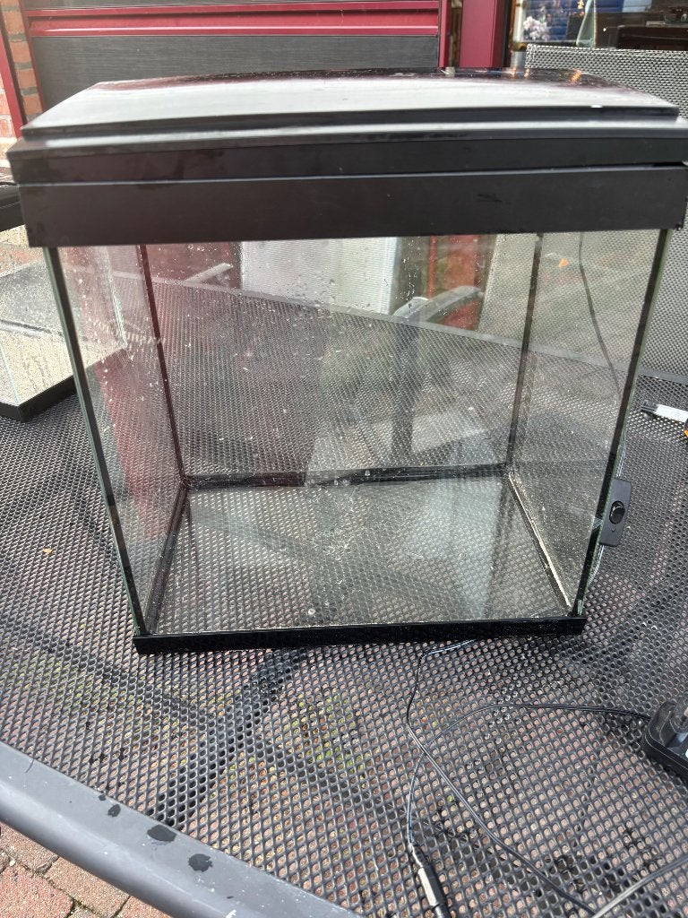 30L superfish aquarium, Dieren en Toebehoren, Ophalen, Gebruikt, Superfish, Inclusief deksel