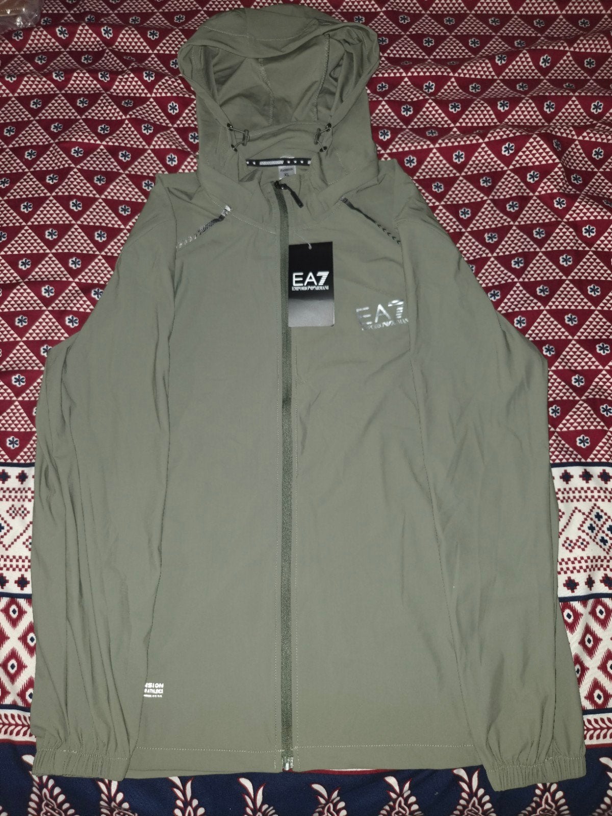 Nieuw EA7 Emporio Armani Trainingspak / Trainingspak Set – O, Kleding | Heren, Jassen | Zomer, Maat 52/54 (L), Nieuw, Groen, Ophalen