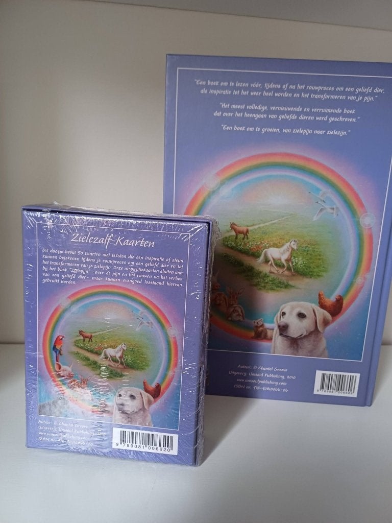 Set van Zielezalf-Kaarten en boek zielepijn, Boeken, Esoterie en Spiritualiteit, Spiritualiteit algemeen, Chantal Greeve, Overige typen