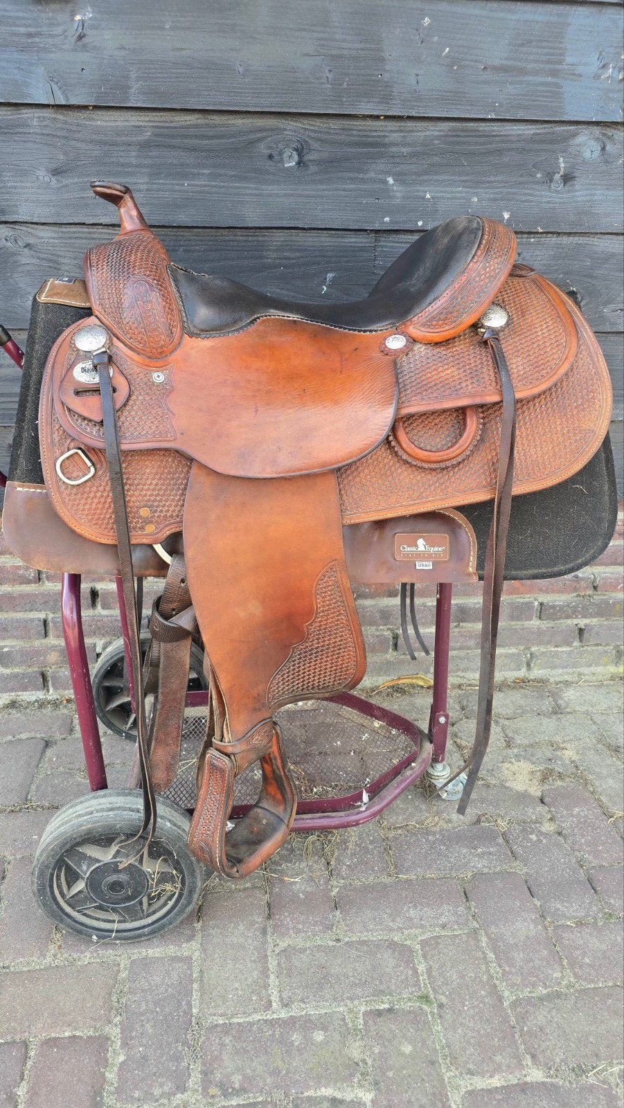 Selle western Diamond C, Enlèvement ou Envoi
