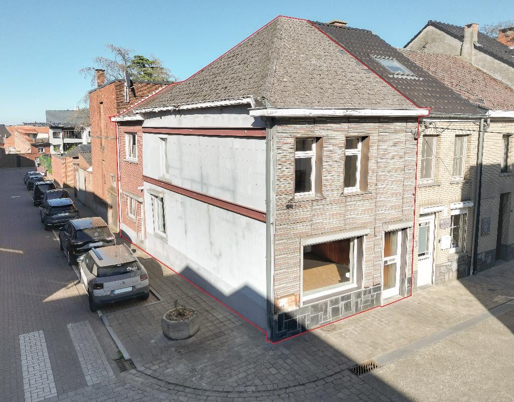 Te renoveren hoekwoning in Scherpenheuvel(144m²)*TOPLOCATIE*, Immo, Huizen en Appartementen te koop, 144 m², 2 kamers, Zichem-Scherpenheuvel