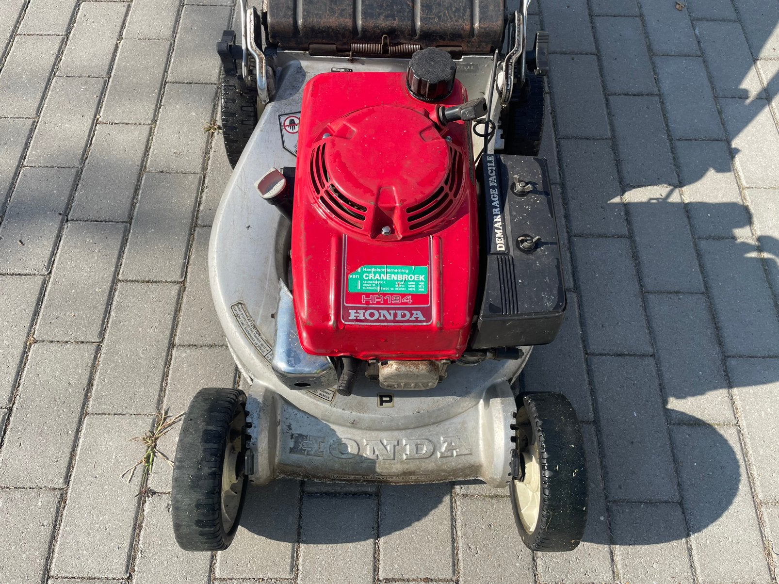 Honda HR194, Enlèvement, Comme neuf