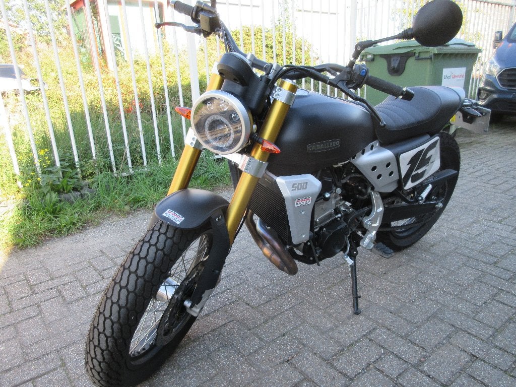 Fantic Caballero 500 Flat Track 2022  Als Nieuw  * 465Km *, ABS, Entreprise, Neuf, 12 à 35 kW
