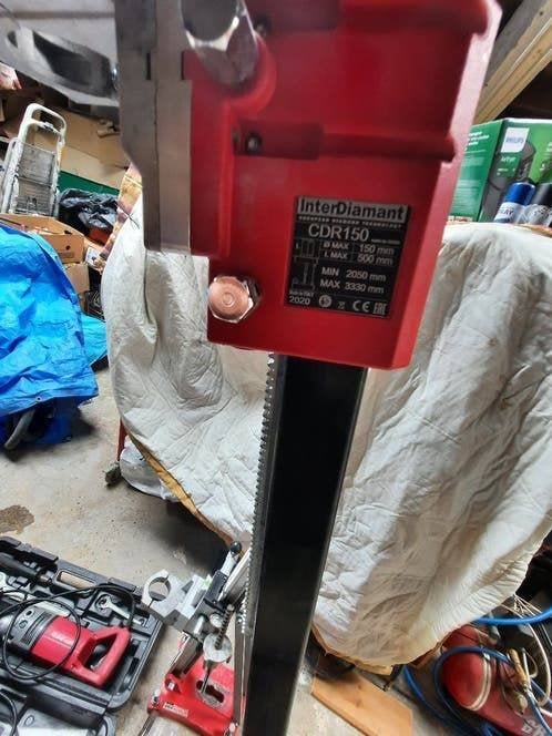 Senco ID2200 kerenboormachine incl boren 2x statief, Doe-het-zelf en Bouw, Ophalen, Zo goed als nieuw