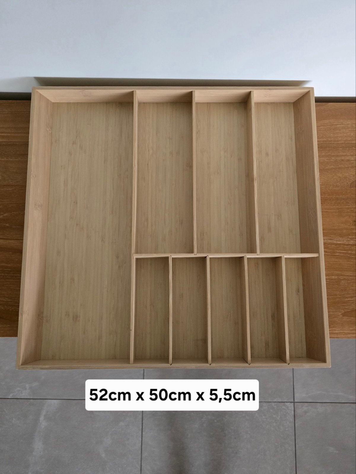 range couverts en bambou, Huis en Inrichting, Keuken | Bestek, Ophalen, Zo goed als nieuw, IKEA, Hout