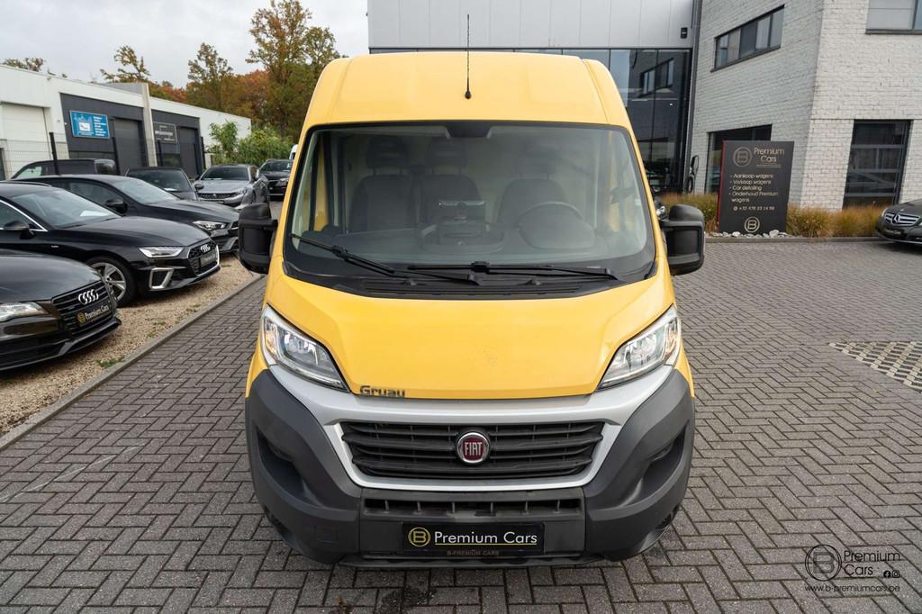 Fiat Ducato L2H2 Laadklep, 3-zit, Airco! Camera! Uniek! Top!, Auto's, Stof, Gebruikt, 4 cilinders, Geel