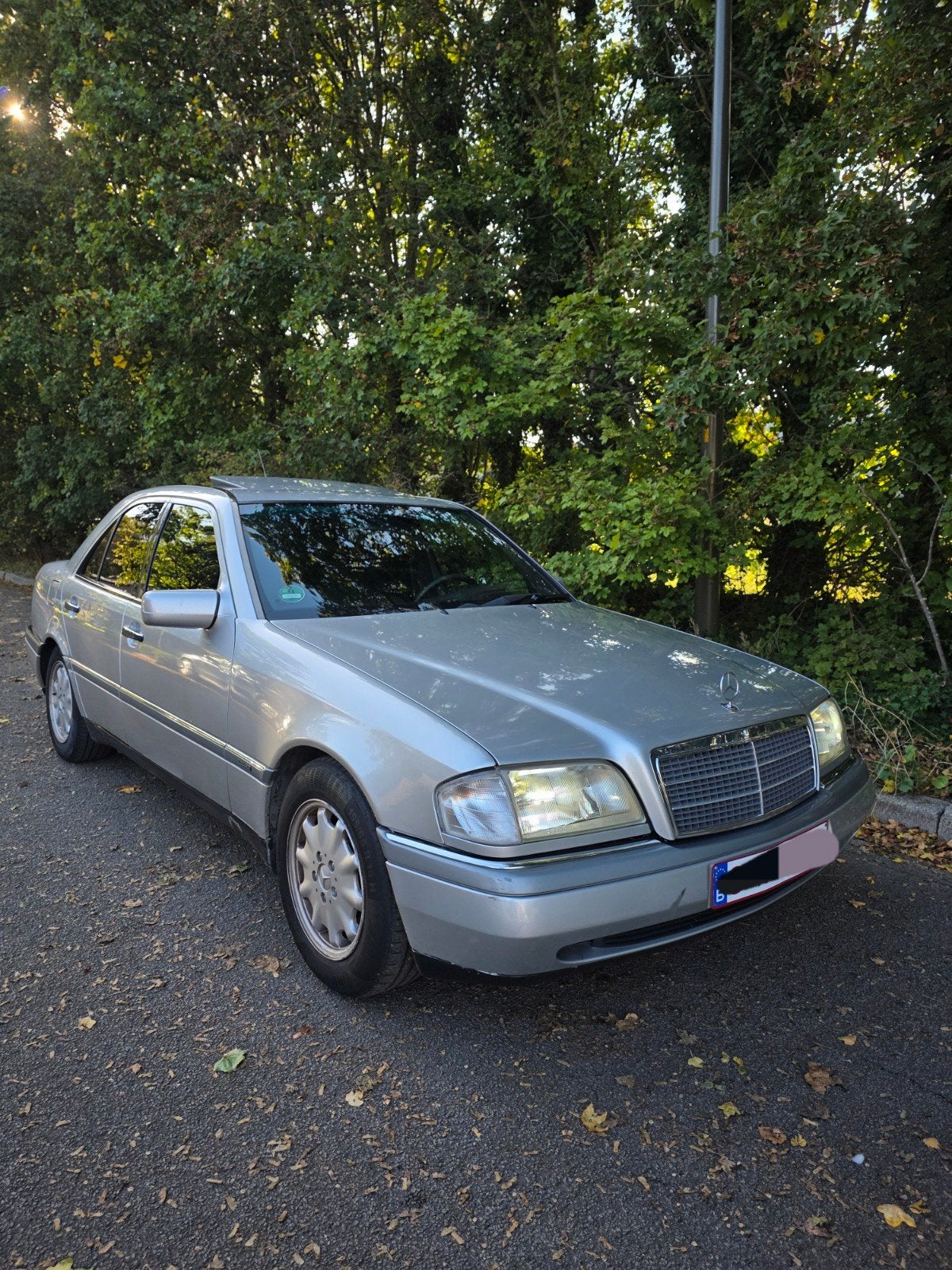Mercedes C200 automaat benzine OLDTIMER, Automatique, Particulier, Classe C, Essence