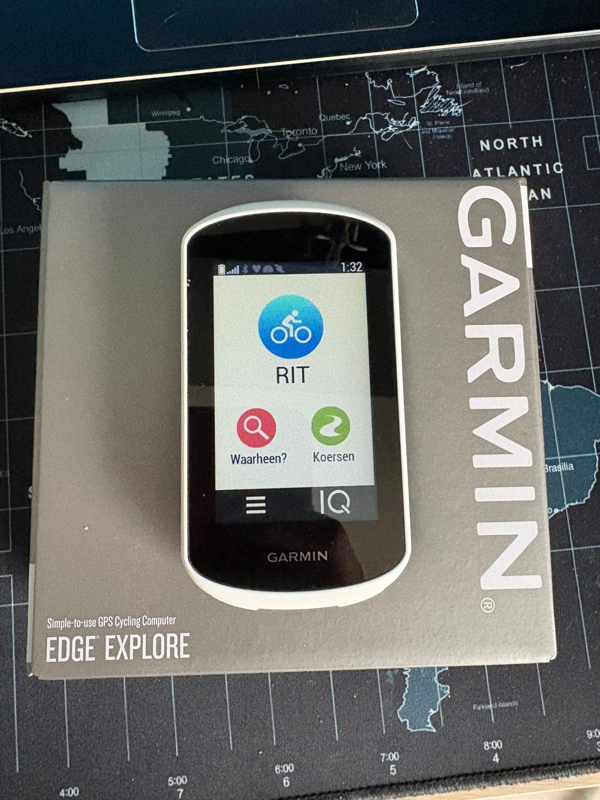 Garmin edge explore, Fietsen en Brommers, Fietsaccessoires | Fietscomputers, Ophalen, Zo goed als nieuw