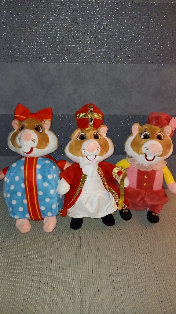 Peluches Sinterklaas AH, Enlèvement ou Envoi, Comme neuf, Hamster, Albert Heijn