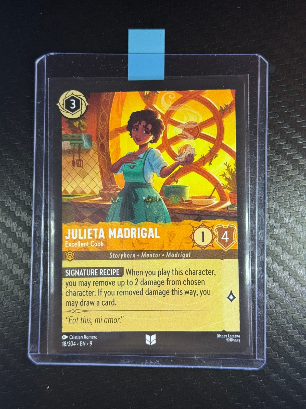 Julieta Madrigal | Excellent Cook | Non Holo | 2026 |#18/204, Envoi, Neuf, Cartes en vrac