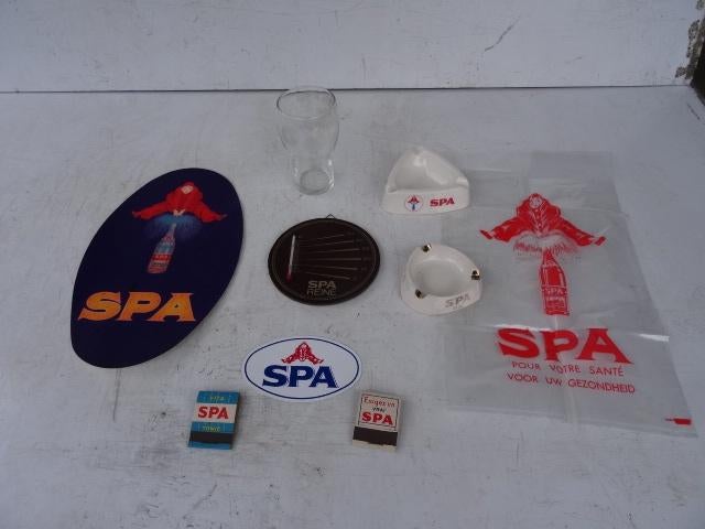 Lot anciens objets SPA : cendriers, verre , publicité , etc., Enlèvement ou Envoi