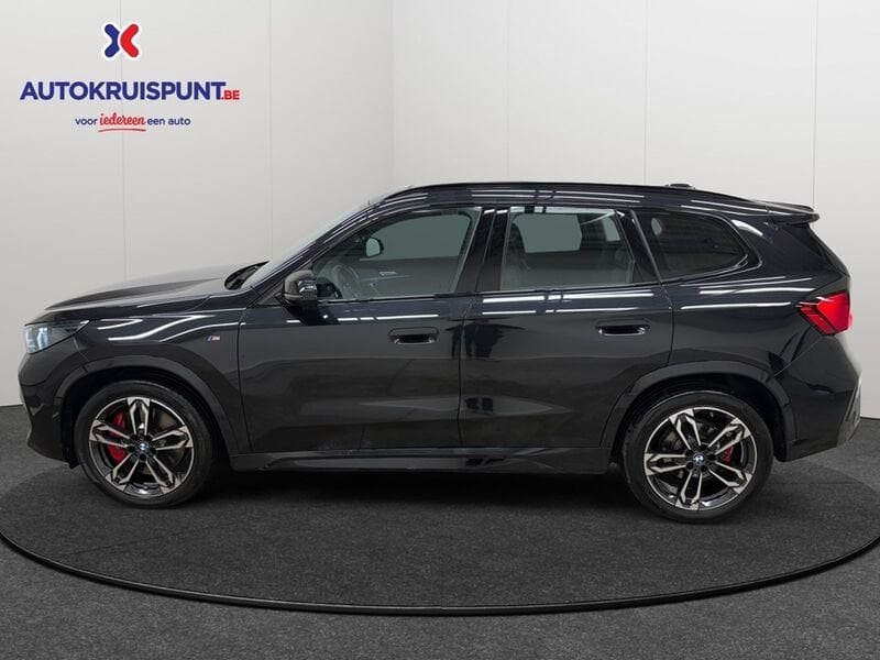 BMW X1 M pack, Gebruikt, 136 pk, Leder en Stof, Zwart