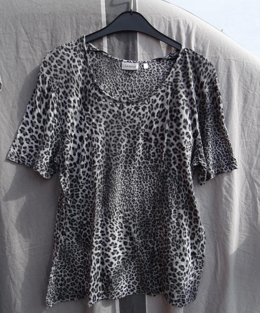 Blouse Canda maat Large Met luipaard print, Canda, Ophalen of Verzenden, Gedragen, Maat 42/44 (L)