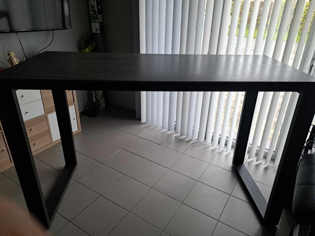 Verato tuintafel volkeramisch blad, Ophalen, Zo goed als nieuw, Rechthoekig, Aluminium
