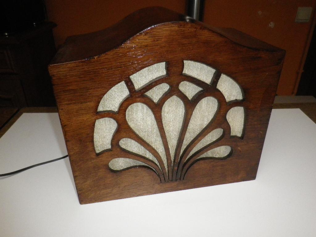 ENCEINTE ANTIQUE EN FONCTION DE 1940 , tres bon état, Antiek en Kunst, Antiek | Tv's en Audio, Ophalen