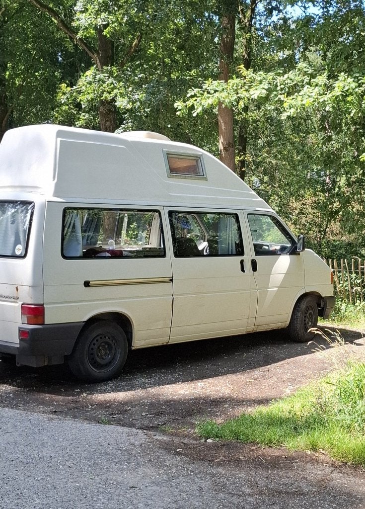 vw t4 high roof camper, Auto's, Volkswagen, Particulier, Transporter, Diesel, Overige carrosserie, 4 deurs, Handgeschakeld
