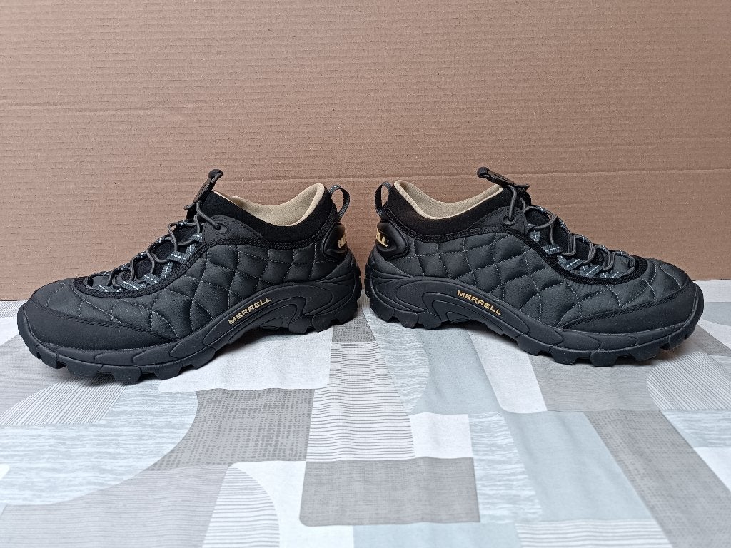 Merrell Moc Heren Wandelschoenen - Zwart  Schoenen Adventure, Andere, Zwart, Zo goed als nieuw, Wandelschoenen