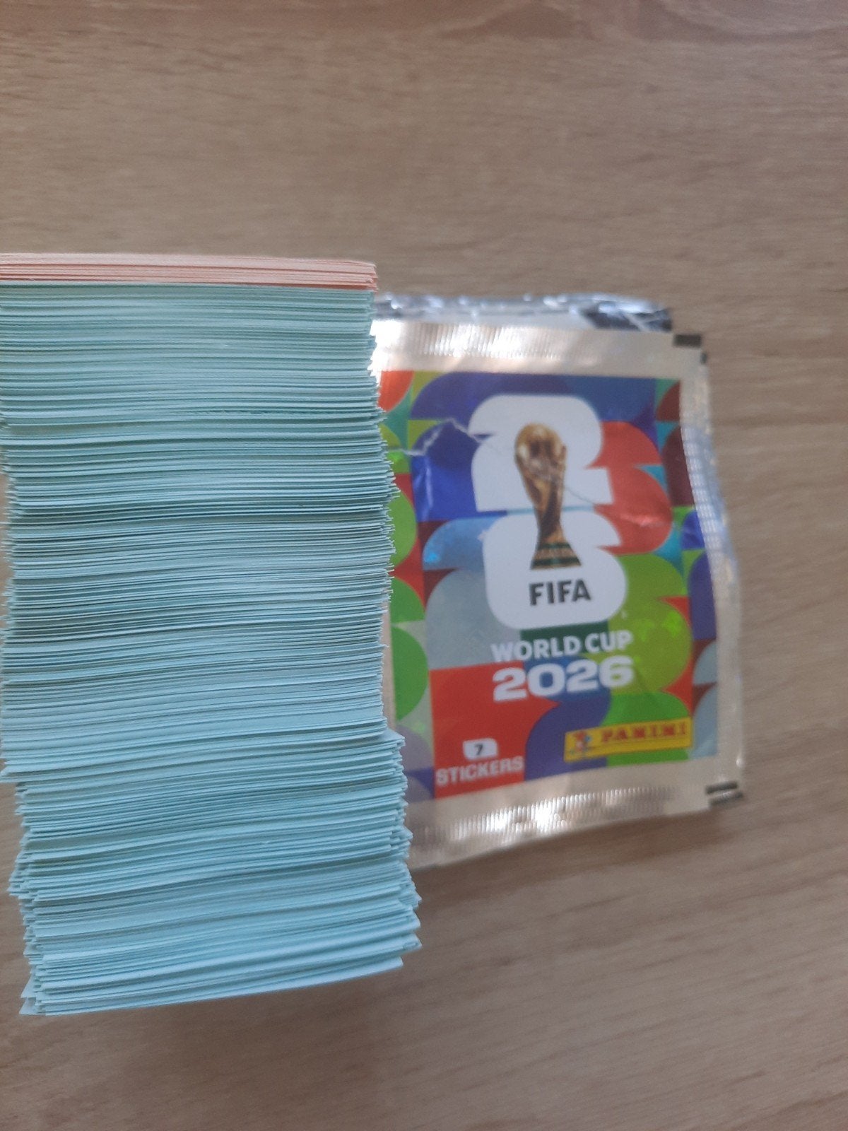 Panini Fifa World Cup 2026 stickers ( ± 500 stuks), Ophalen