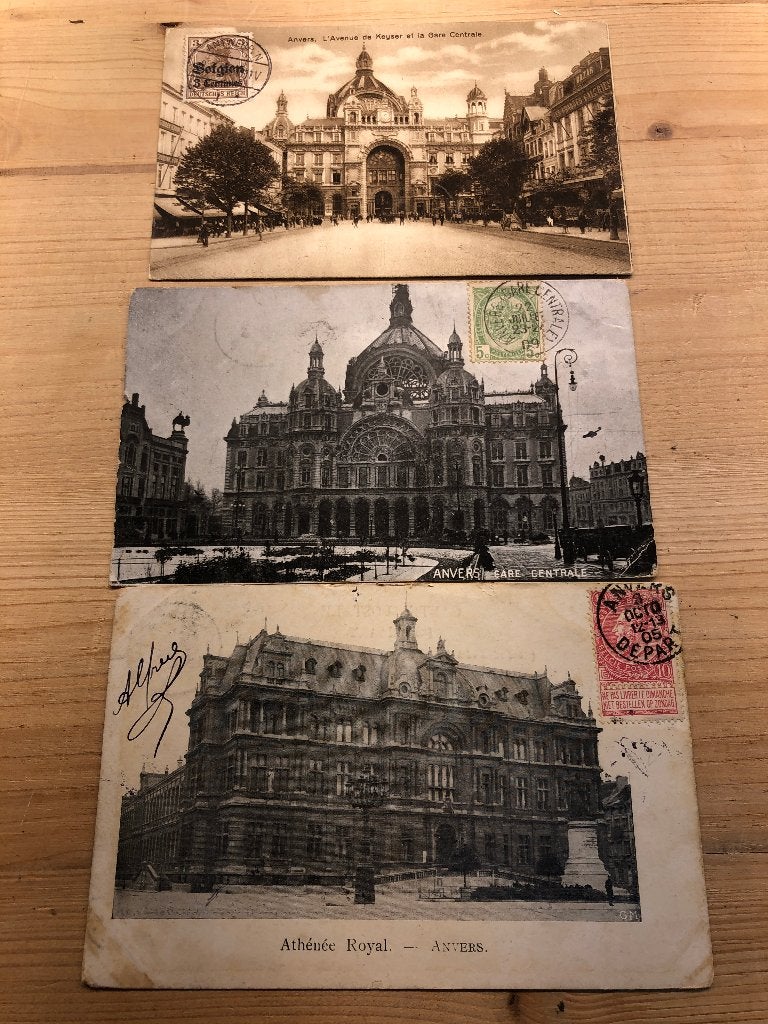 Oude postkaarten Antwerpen, Verzamelen, Ophalen of Verzenden, Voor 1920, Antwerpen