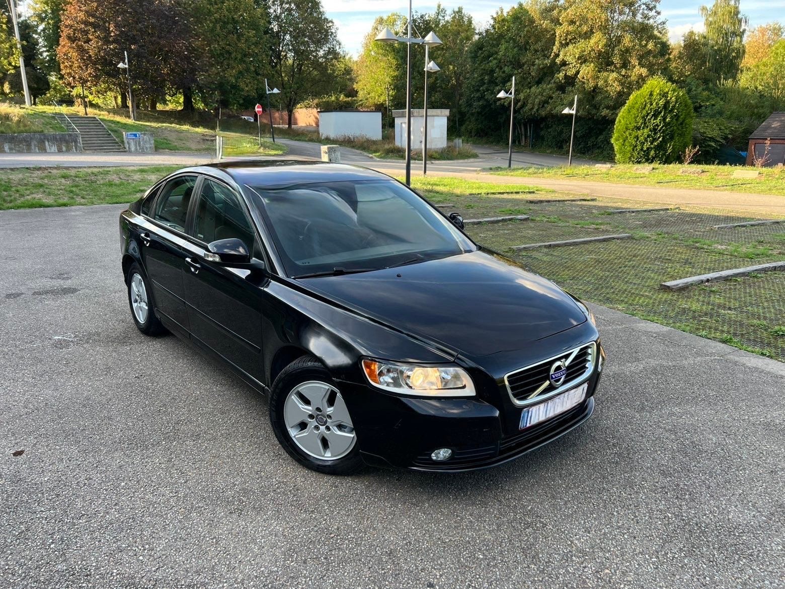 Volvo s40 Edrive pret à immatriculer, Auto's, Volvo, Bluetooth, Euro 5, Zwart, 4 cilinders
