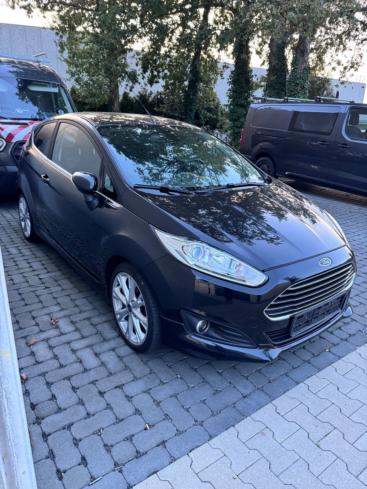 FORD FIESTA 1.0 ECOBOOST – EXPORT, Auto's, Euro 5, Zwart, Handgeschakeld, Particulier