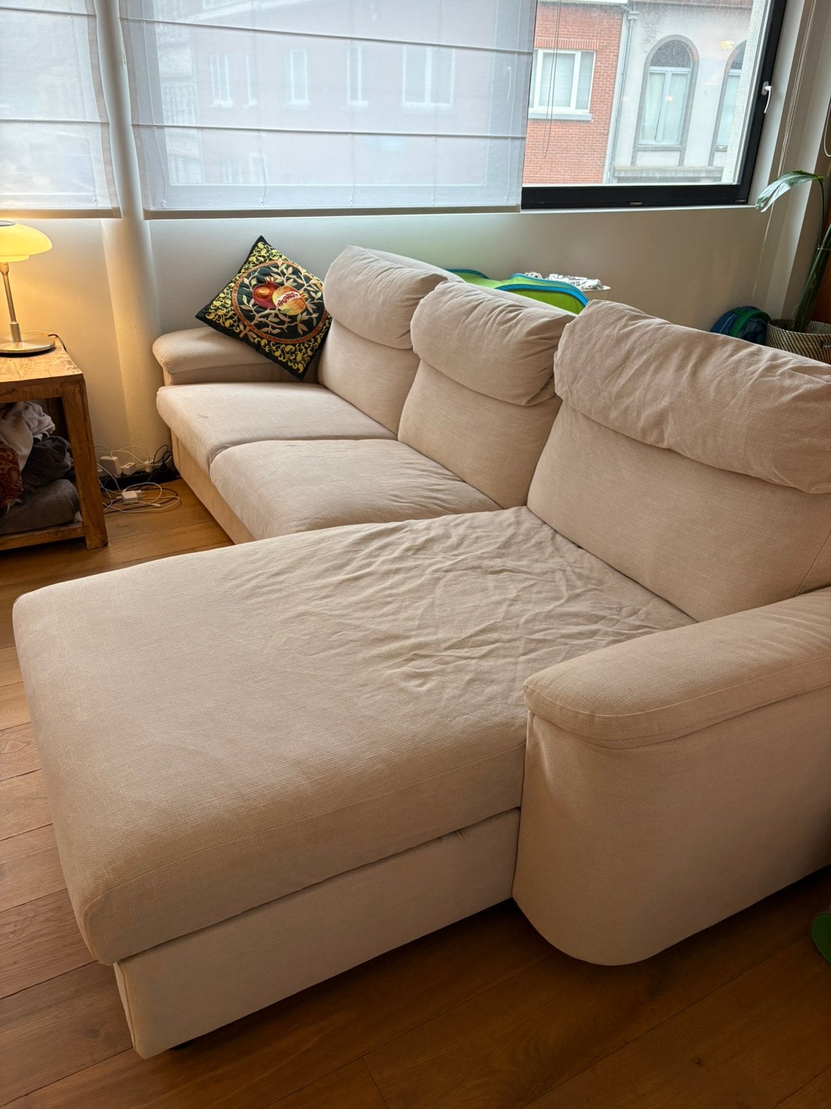 chaise longue ikea, Trois personnes, Enlèvement, Utilisé, Tissus