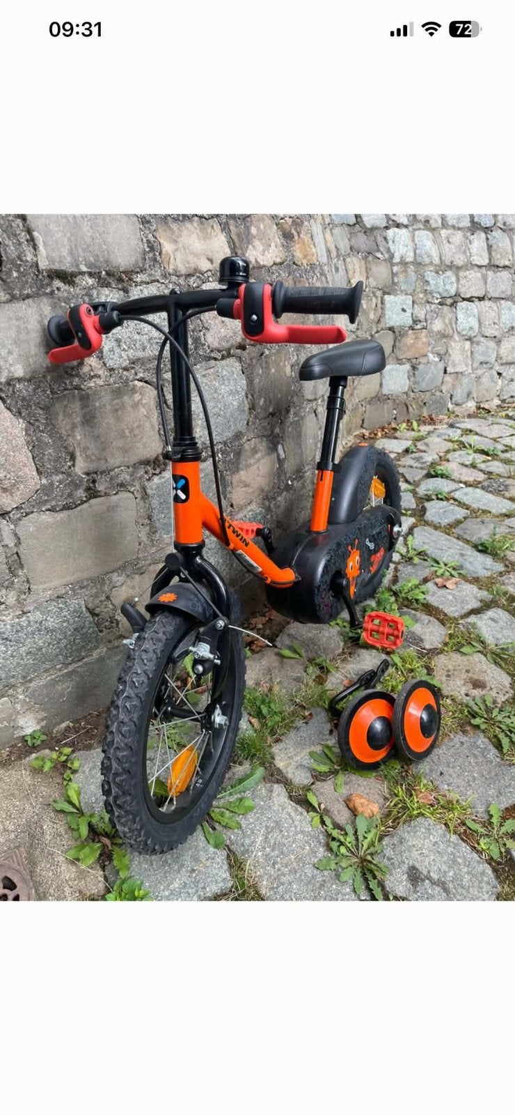 Vélo B-twin enfant, Enlèvement, Comme neuf, Frein sur jante, Siège réglable