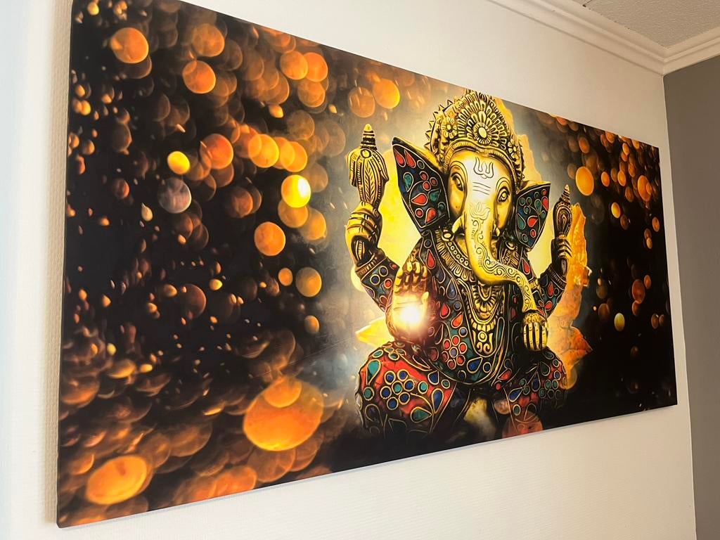 Groot canvas nieuw, Ophalen