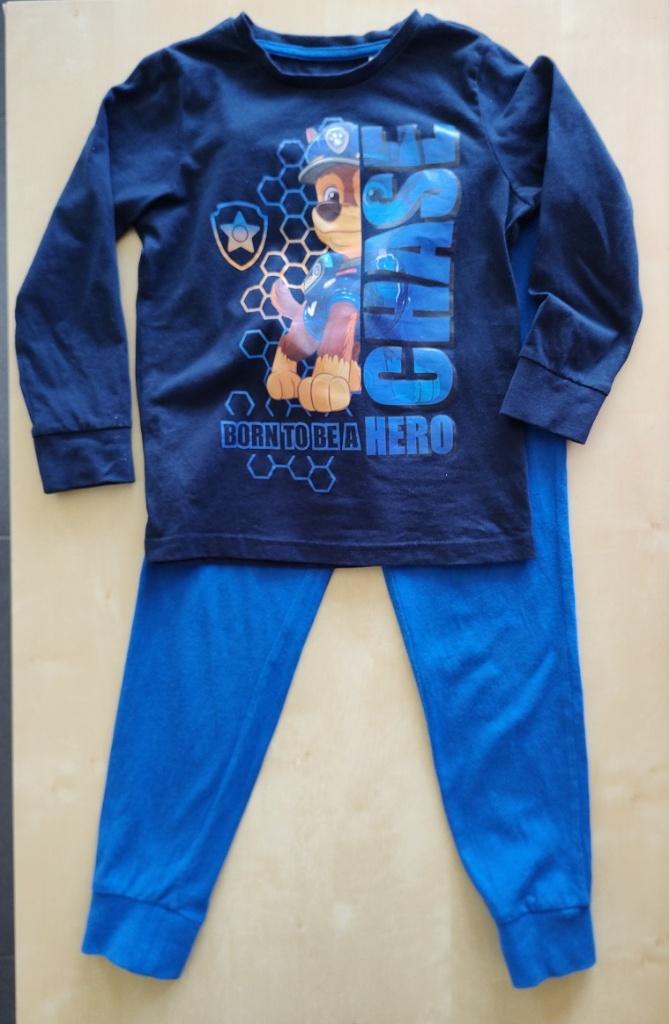 Katoenen pyjama Paw Patrol, maat 122, Nacht- of Onderkleding, Jongen of Meisje, Ophalen of Verzenden, Zo goed als nieuw