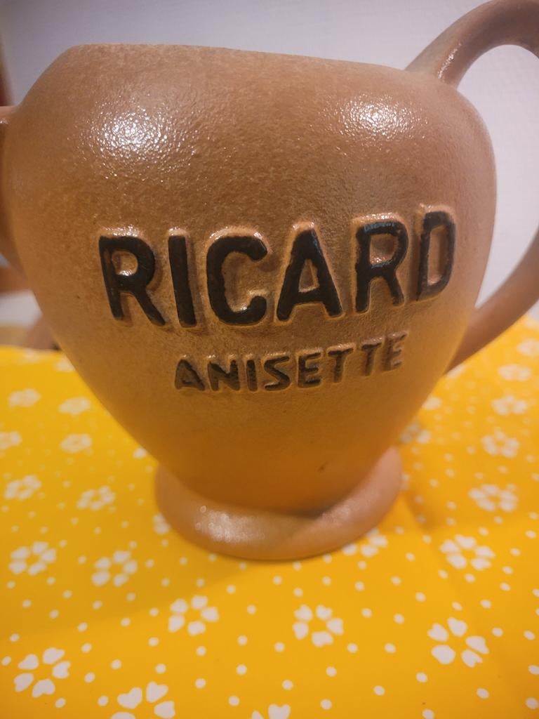 Carafe en gres vintage Ricard, Enlèvement ou Envoi