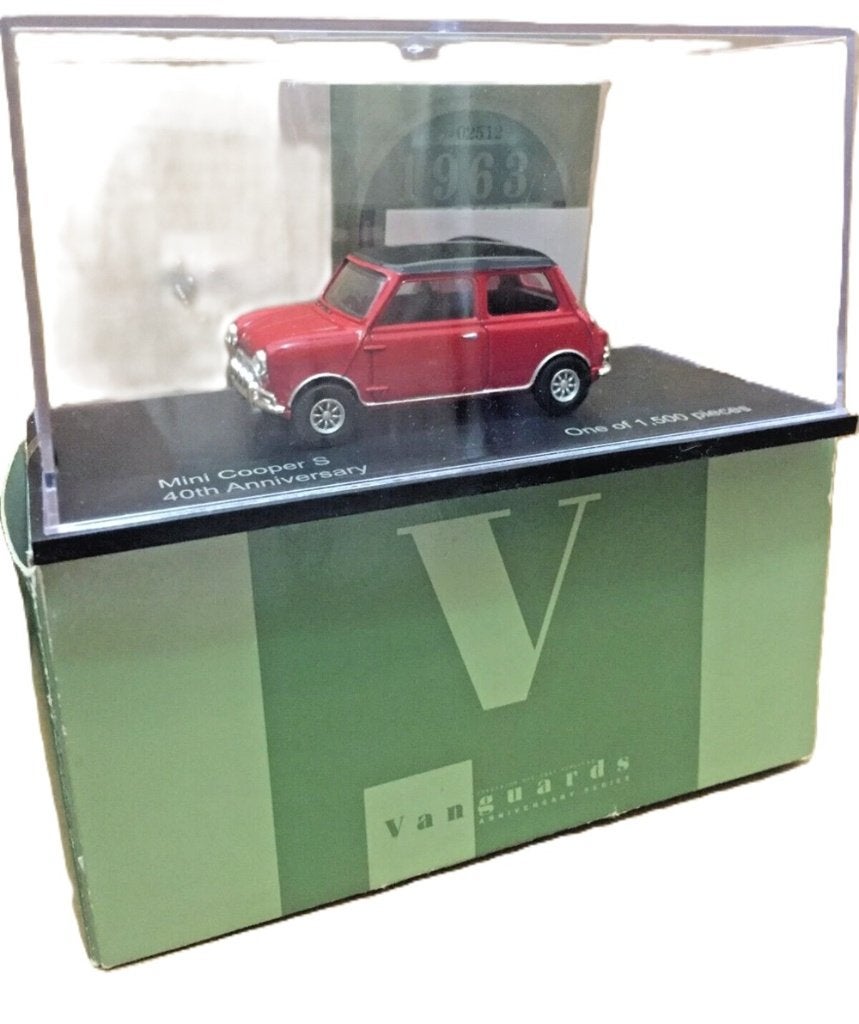 Mini Cooper S 40th Anniversary Vanguards VA02512., Hobby & Loisirs créatifs, Enlèvement ou Envoi, Comme neuf, Voiture, Vanguards