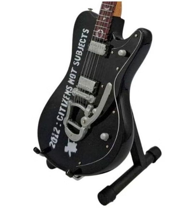 Miniatuur replica Schecter gitaar - Robert Smith - The Cure, Enlèvement ou Envoi, Neuf