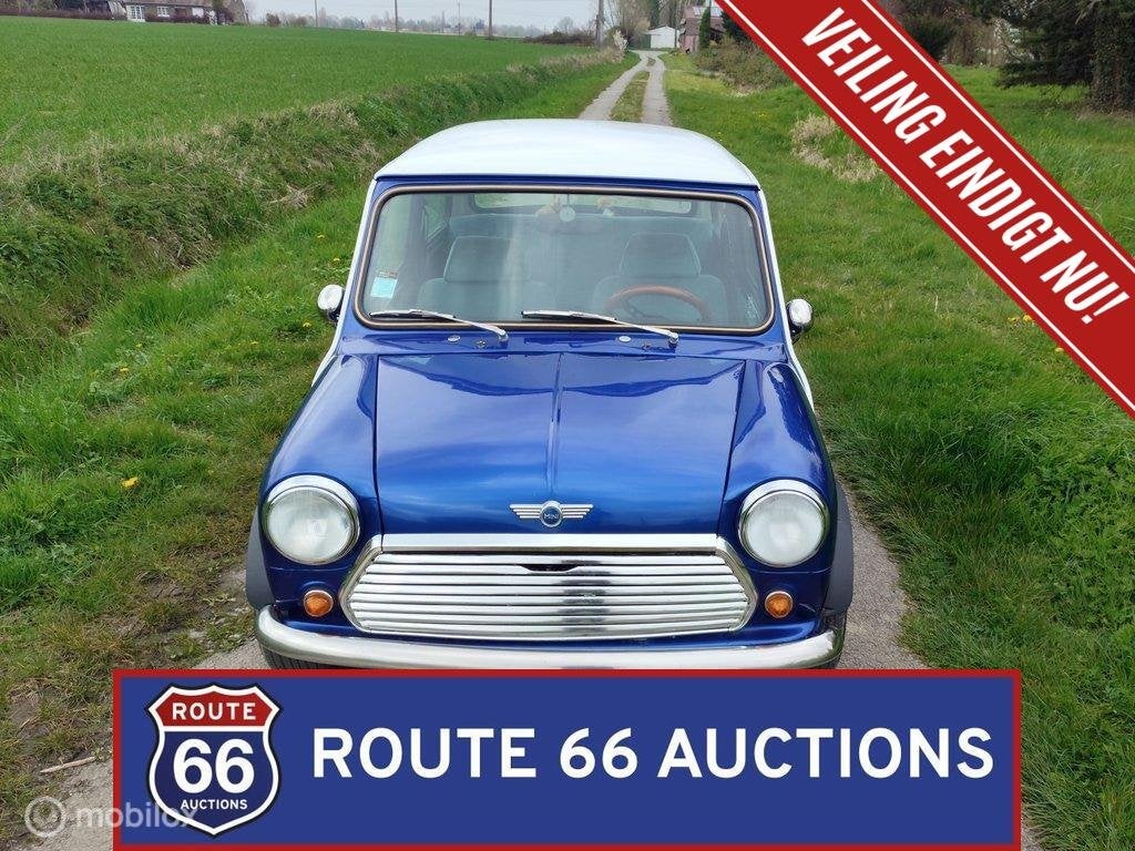 Austin Mini 1000 | 1983 | Route 66 Auctions, Auto's, Austin, Zwart, Bedrijf, Handgeschakeld
