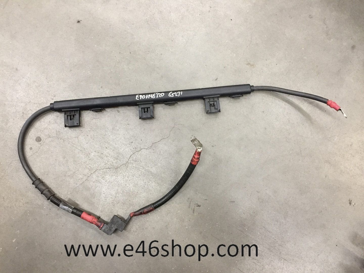 Hoofdstroom kabel motor BMW E90 E91 320i n46 motor, -, Utilisé, -, Enlèvement ou Envoi