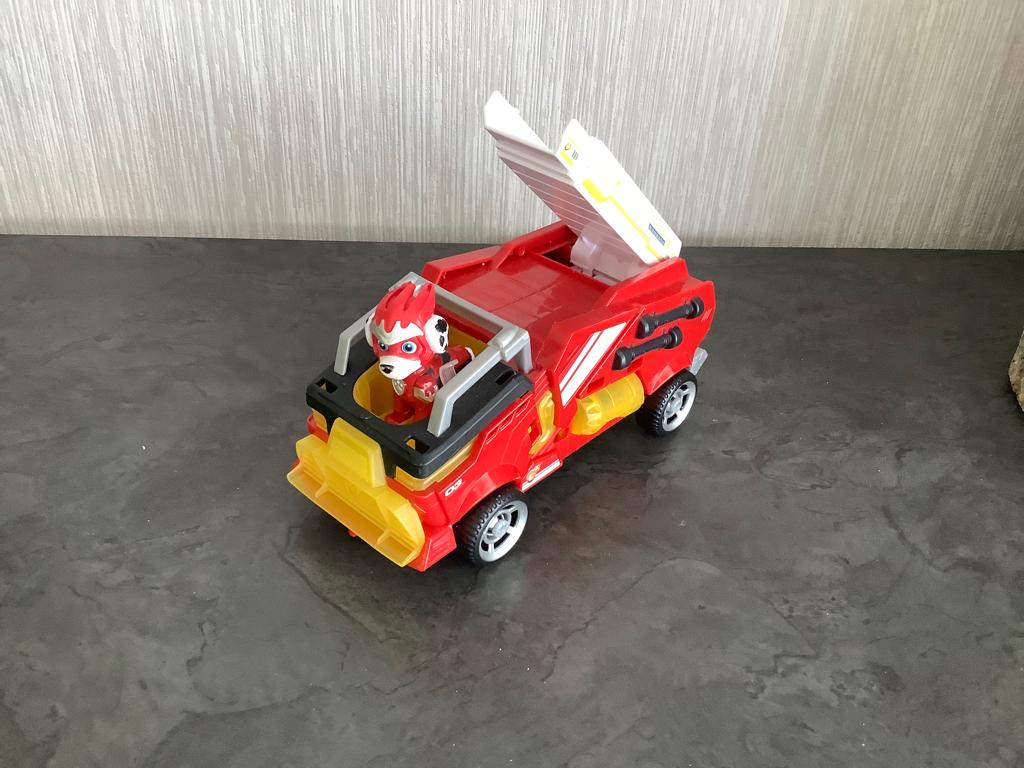 Camion de pompiers Paw Patrol Marshall Mighty, Enfants & Bébés, Jouets | Figurines, Comme neuf, Enlèvement ou Envoi