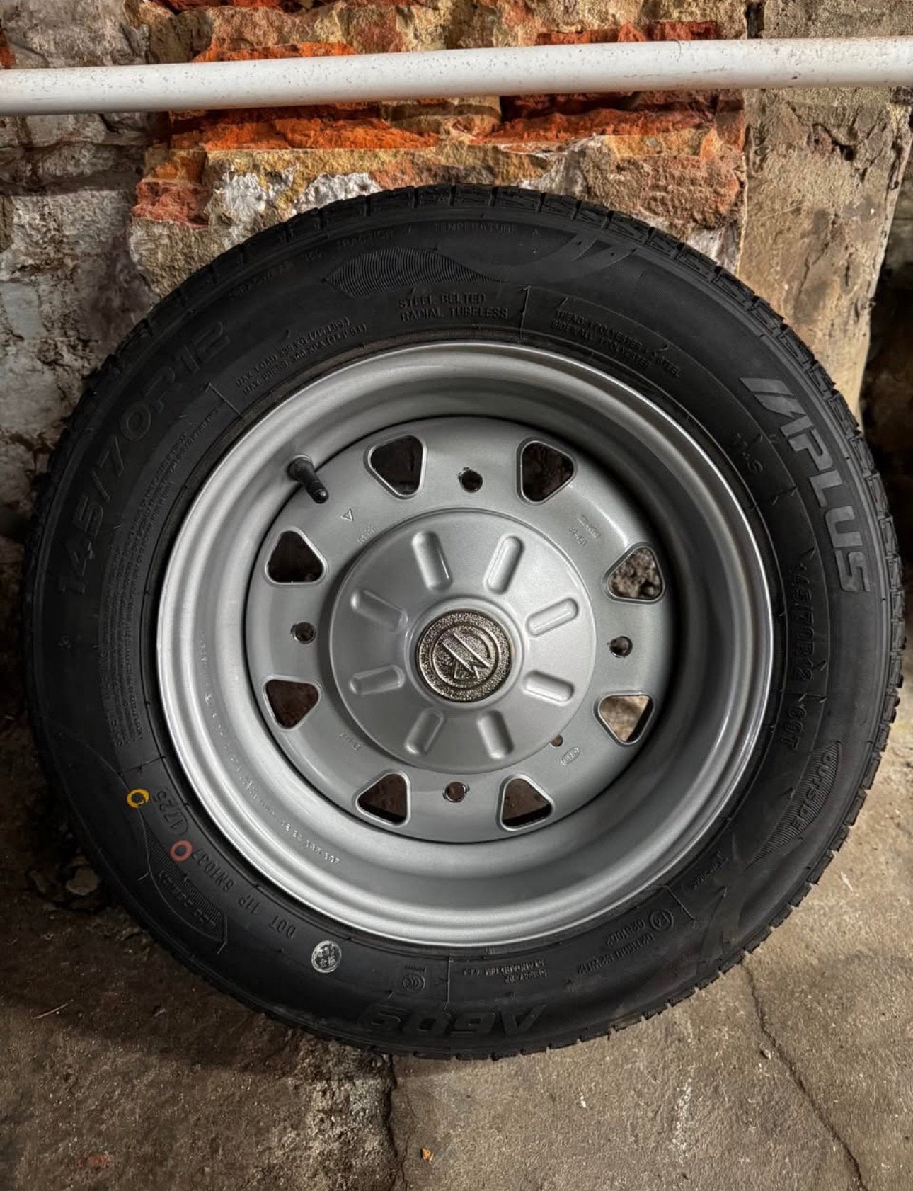 4 jantes Fiat 500 CMR ( style 595 abarth), Enlèvement, Comme neuf