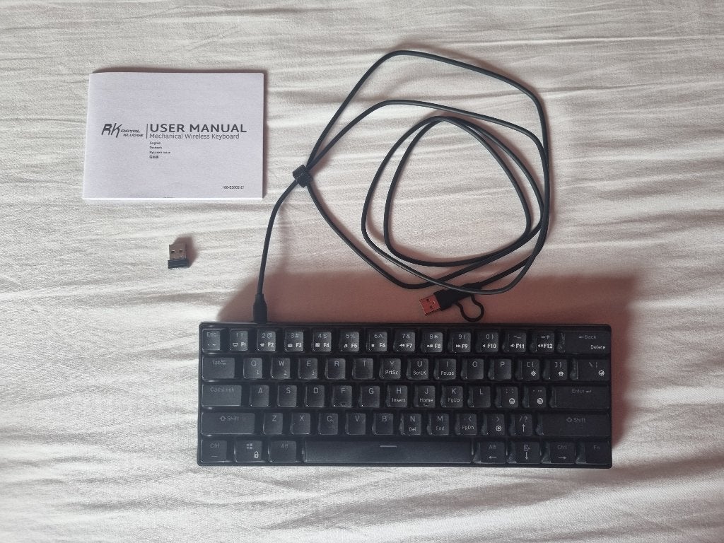 Royal Kludge RK61 - Mechanisch Toetsenbord, Computers en Software, Toetsenborden, Gebruikt, Ophalen of Verzenden, Draadloos, Qwerty