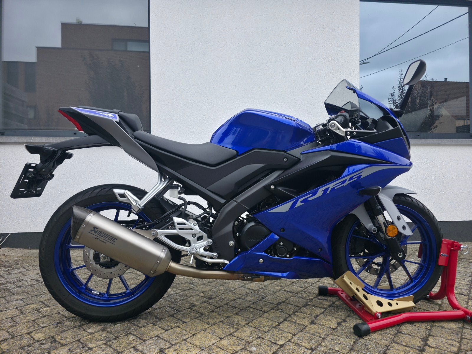 Yamaha YZF-R125 - 7000Km - Akrapovic - Topconditie*, Bedrijf, 125 cc, 11 kW of minder, 1 cilinder