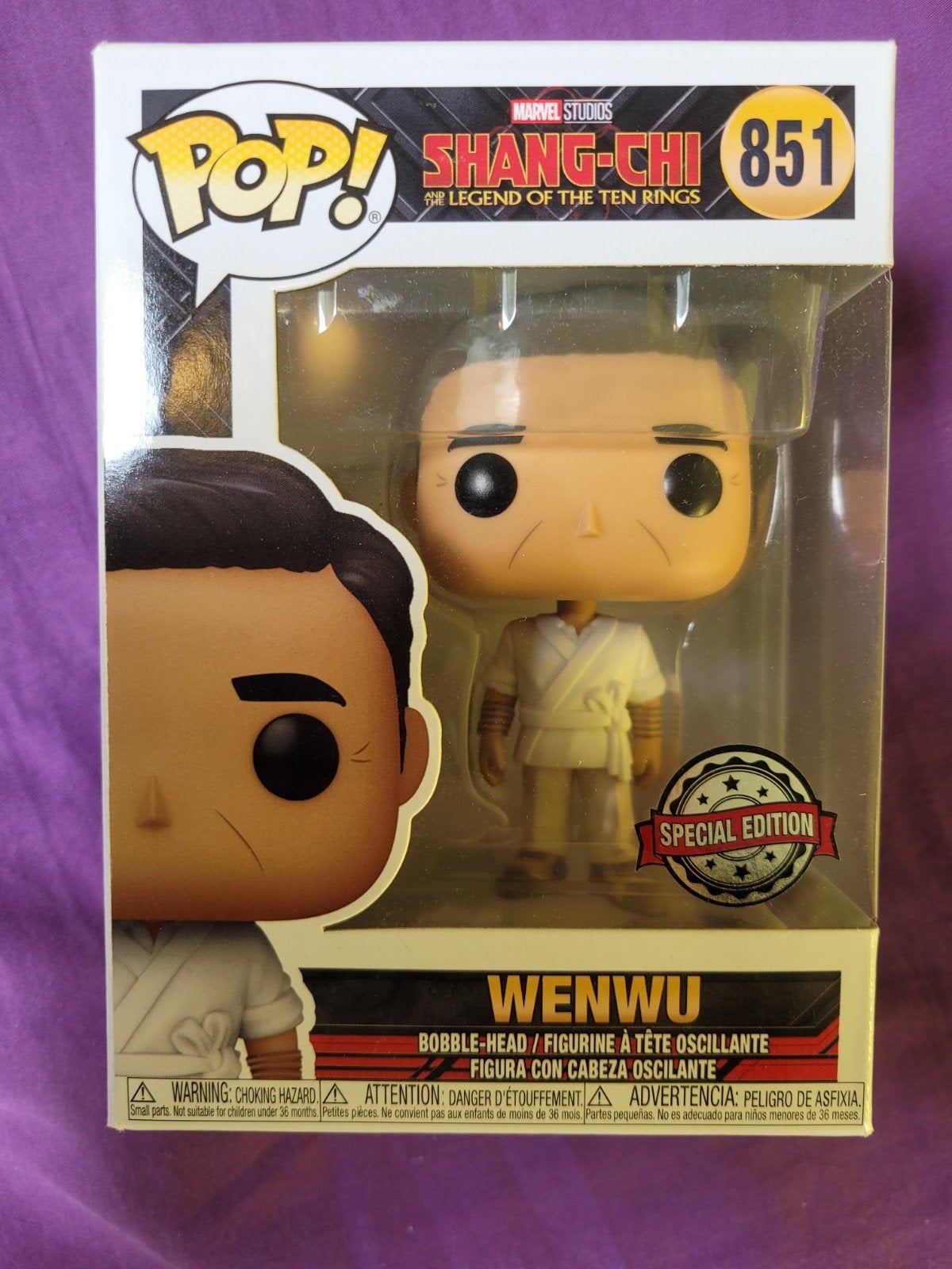 Funko Pop ! Wenwu #851 - Édition spéciale Marvel Shang-Chi, Enlèvement ou Envoi, Comme neuf