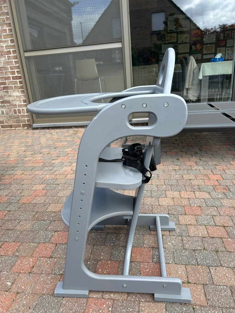Meegroeistoel met afneembaar tafeltje, Ophalen, Gebruikt, Meegroeistoel, Aanschuifbaar