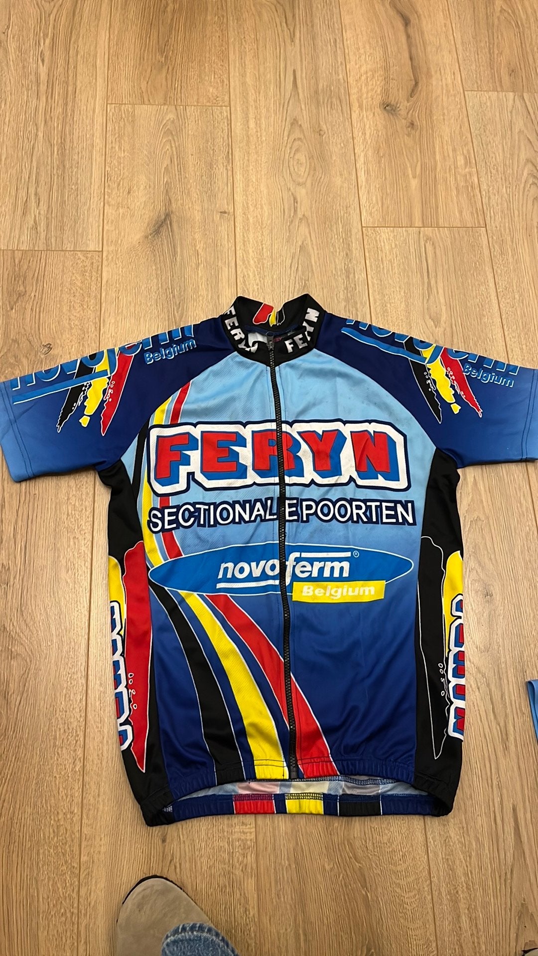 Wielrenners shirt Feryn mt4, Fietsen en Brommers, Ophalen of Verzenden, Gebruikt, M, Heren
