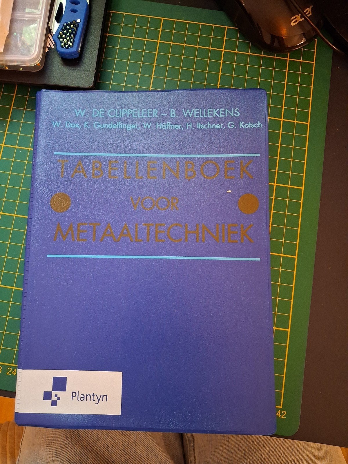 Tabellenboek voor metaaltechniek (Plantyn), Boeken, Ophalen of Verzenden, Nederlands, Benny Wellekens; W. de Clippeleer