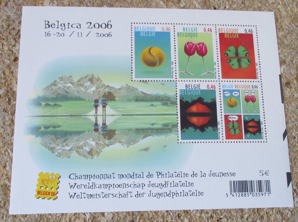 1 blok belgica 2006, Postzegels en Munten, Frankeerzegel, Ophalen of Verzenden, Zonder stempel, Postfris