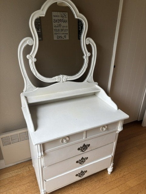 Antieke kast commode, Ophalen