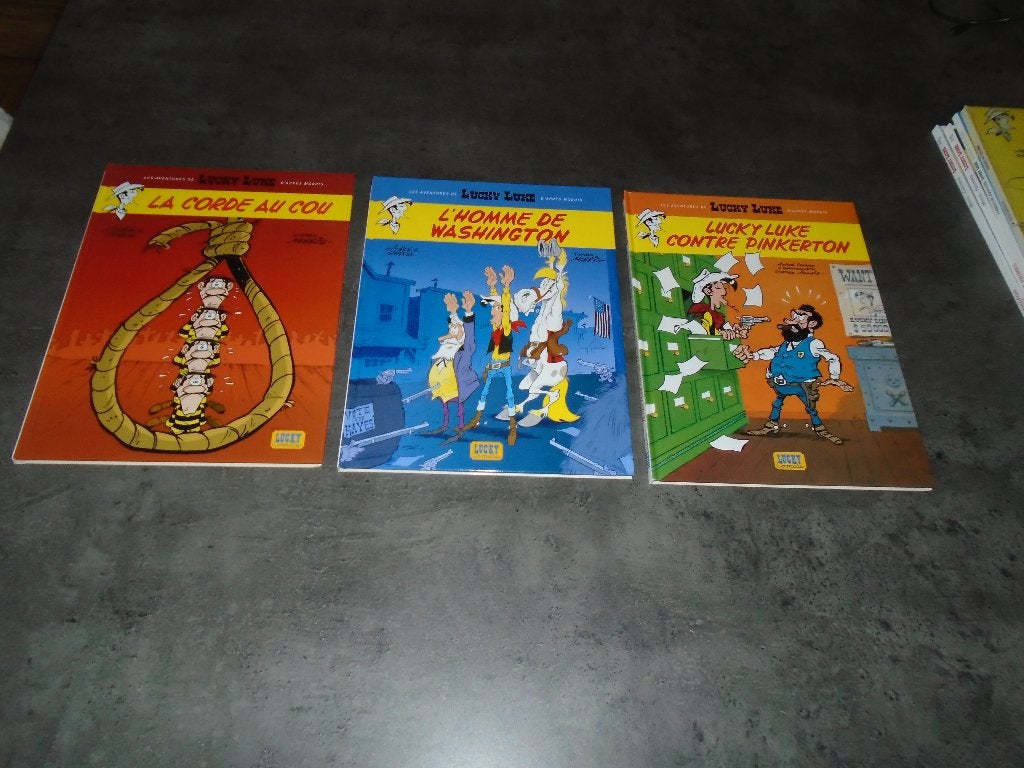 BDs - LUCKY LUKE, Complete serie of reeks, Ophalen of Verzenden, Zo goed als nieuw, Morris