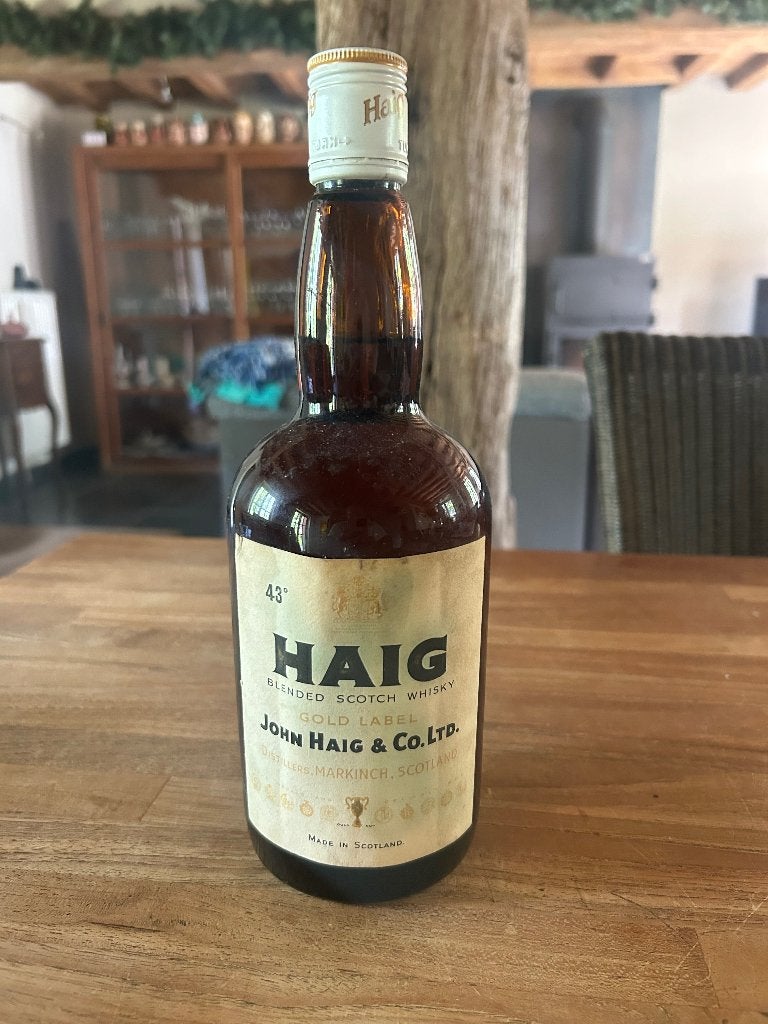 Whisky Haig 20/11/1969 ÉCHANGE !, Enlèvement ou Envoi, Pleine